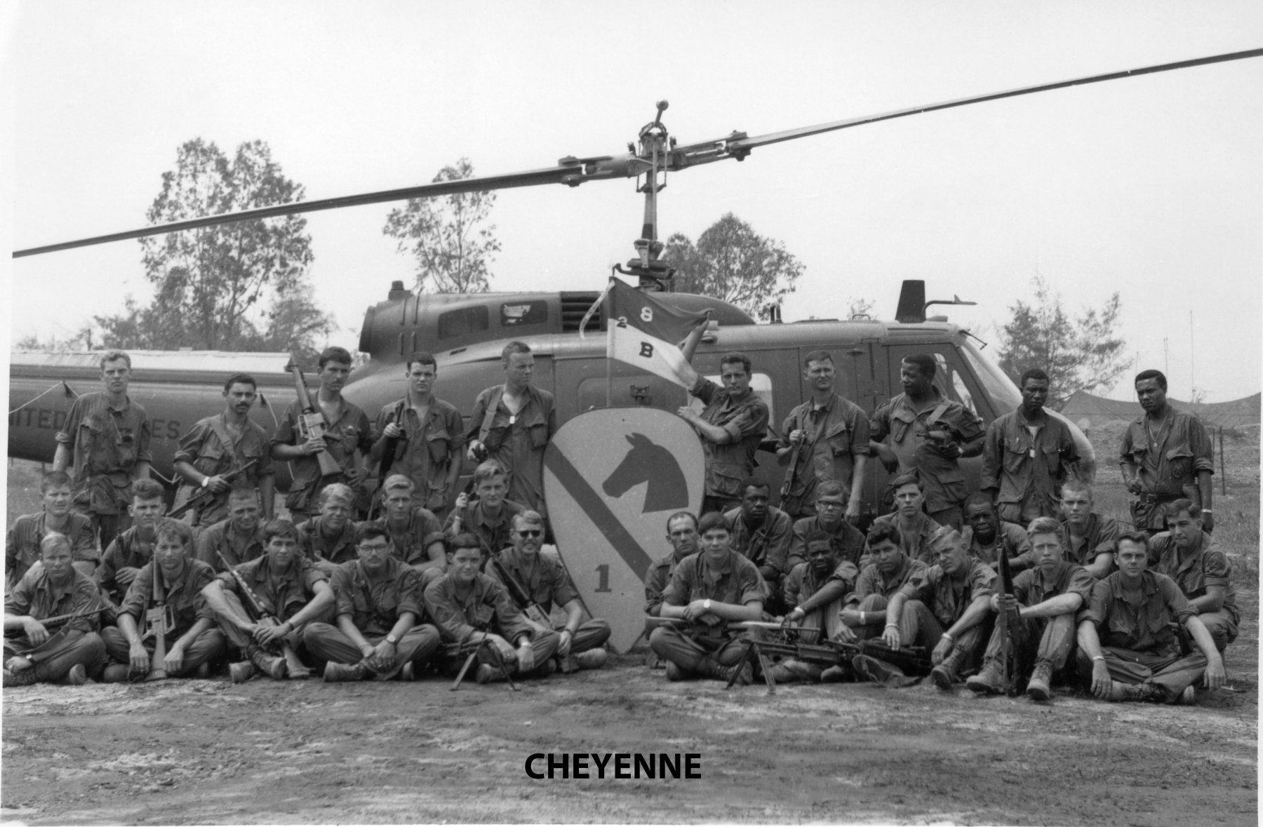 3rd Platoon (Cheyenne), 8 March 1968. Back to Our Photos